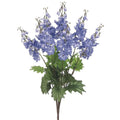 Allstate Delphinium Bush Blue 26" - Artificial Flowering Plants Silk