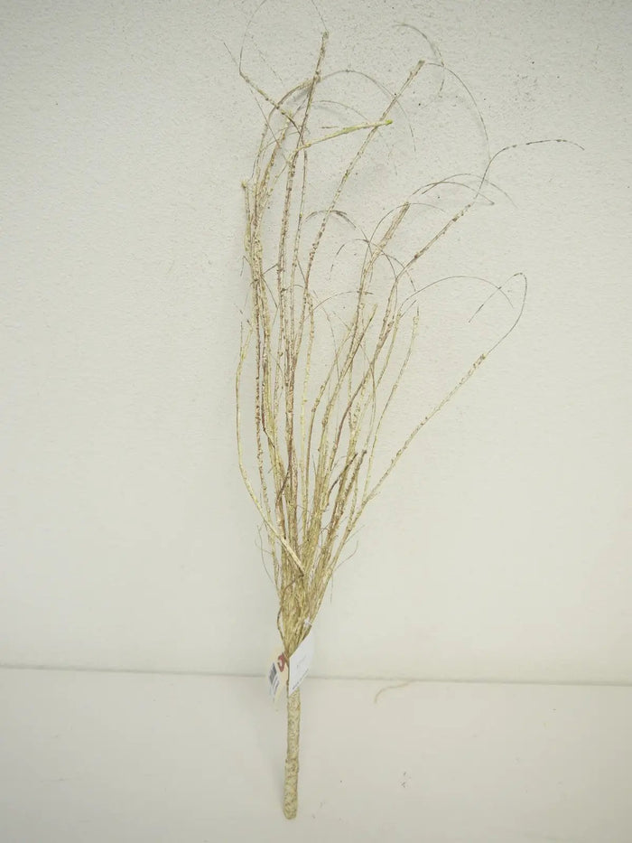 Distressed Cream Twig Spray 28"