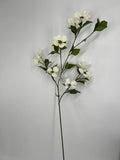 Supreme Dogwood Spray White 40" - Uncategorized Silk