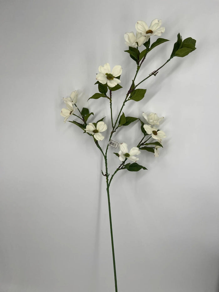 Supreme Dogwood Spray White 40" - Uncategorized Silk