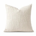Double-Sided Textured Chenille Throw Pillow