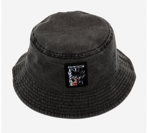 Dragon Ball Super Ultra Instinct Goku Surfer Summer Bucket Hat Cap NWT