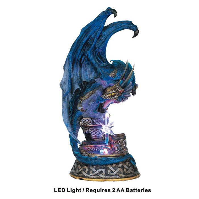 Dragon, Blue LED 12in.