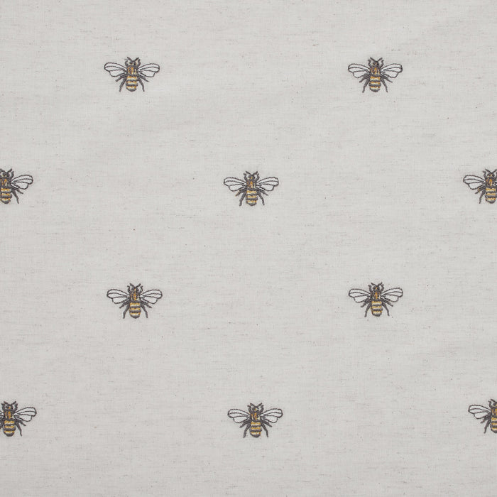Embroidered Bee Lined Valance 90" - Primitive Star Quilt Shop
