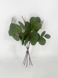 Supreme Eucalyptus Bundle 13" Green - Artificial Non-Flowering Plants Silk