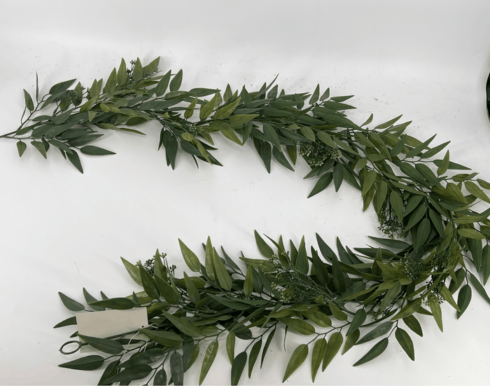 Le Fleur Eucalyptus Garland Green 6' - Garlands Silk