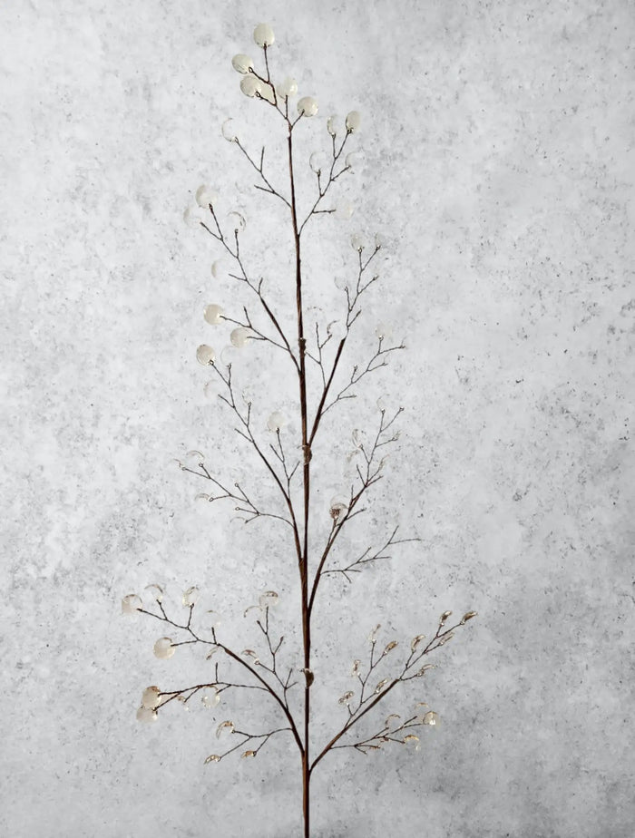 Light Garden Faceted Spray Clear - Uncategorized Silk