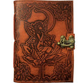 Benjamin International Fairy Moon Leather Journal 5" x 7" - Journals Merchandise