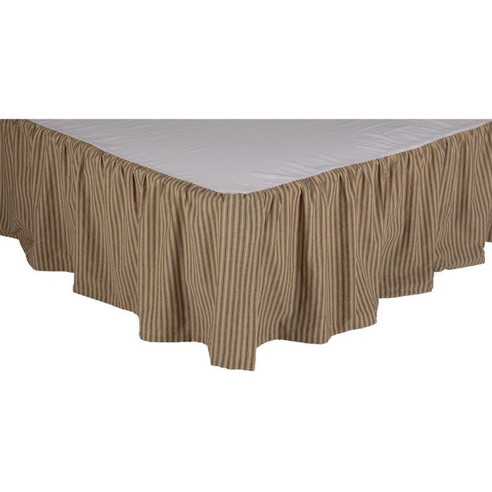 Farmhouse Star Bed Skirt - Primitive Star Quilt Shop