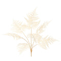 Allstate Fern Bush White 28" - Uncategorized Silk