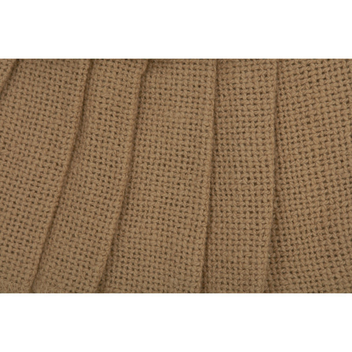 Festive Burlap Natural Ruffled Tree Skirt 48" - Primitive Star Quilt Shop