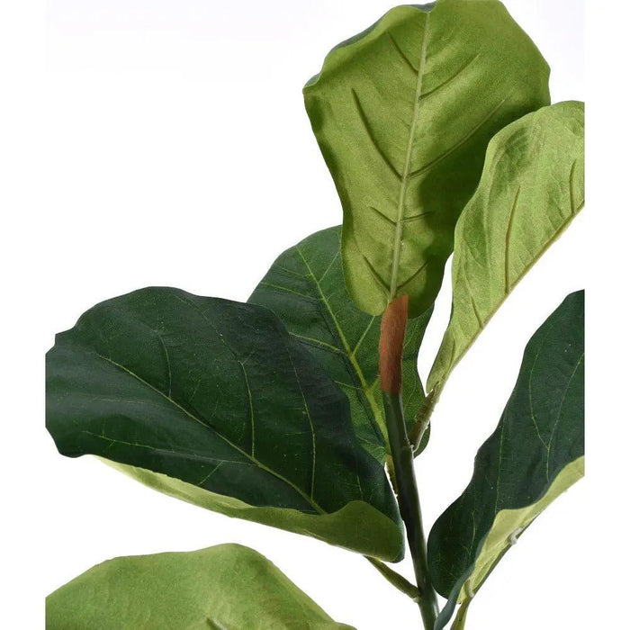 Direct Export Fiddle Leaf Spray Green 33" - Artificial Non-Flowering Plants Silk