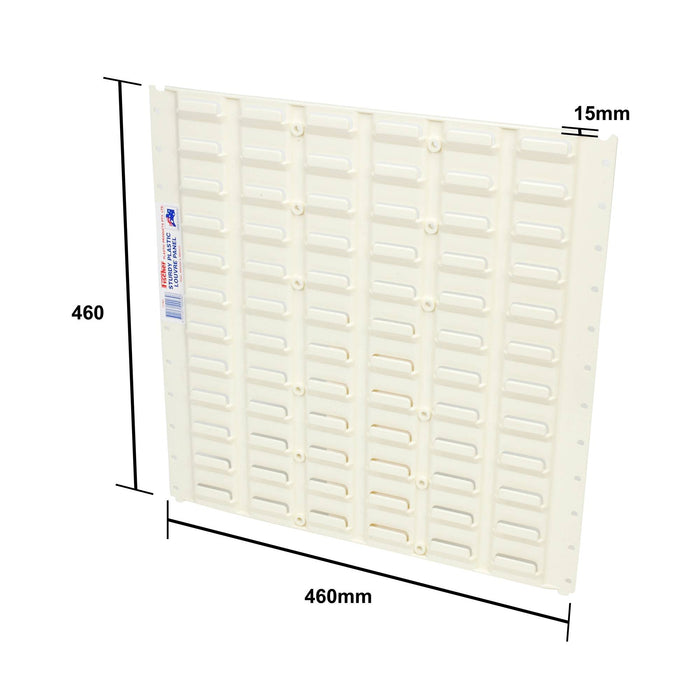 Fischer 460x460mm Beige Louvre Panel