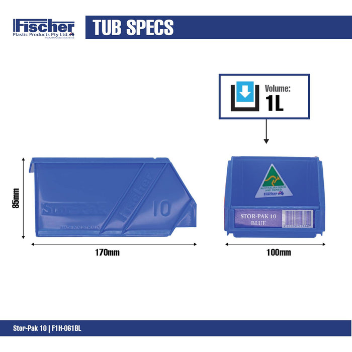 Fischer Blue 1L Stor Pak