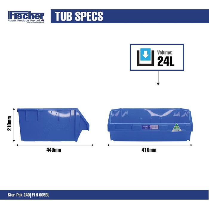 Fischer Blue 24L Stor Pak