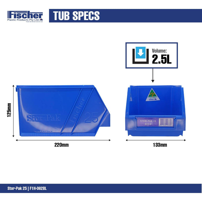 Fischer Blue 2.5L Stor Pak