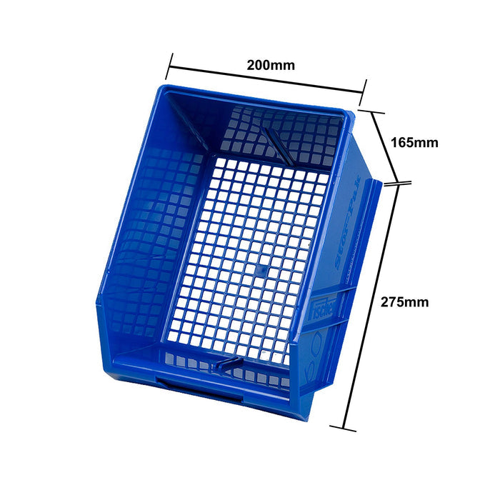 Fischer Blue 6L Perforated Medical Mesh Pak 60