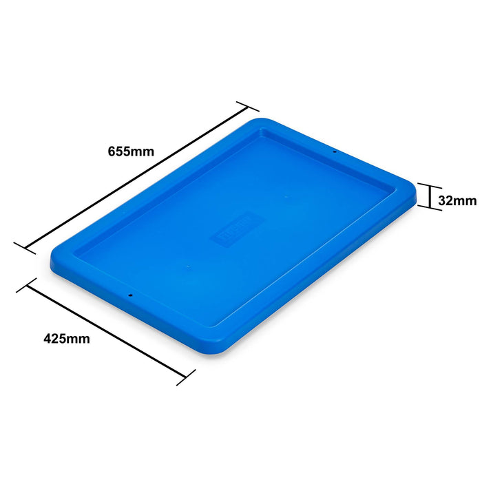 Fischer Blue Stack and Nest Tub Lid