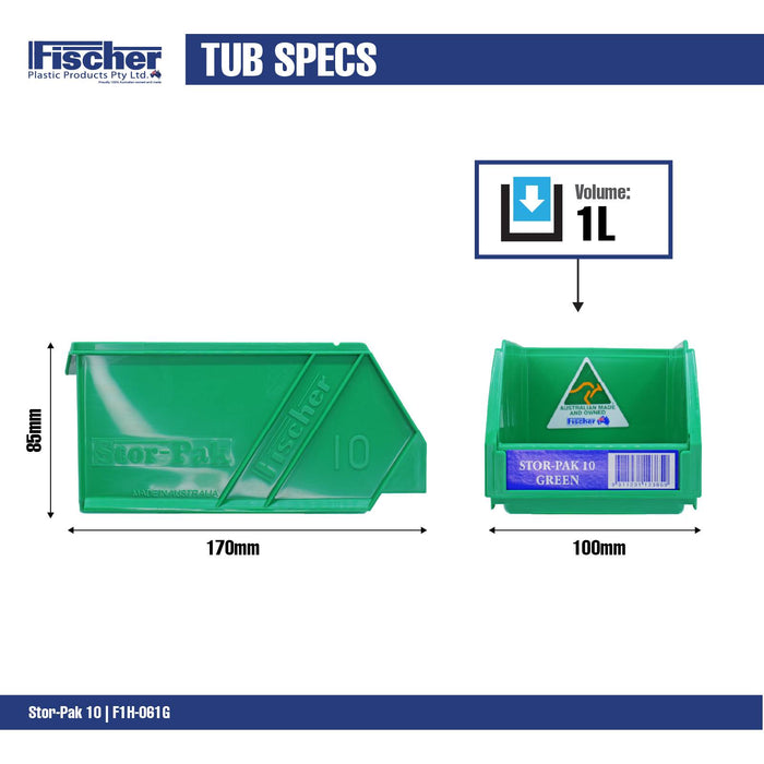 Fischer Green 1L Stor Pak