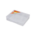 Fischer Medium Clear 6 Compartment Storage Box