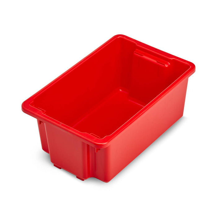 Fischer Red 52L Stack and Nest Tub