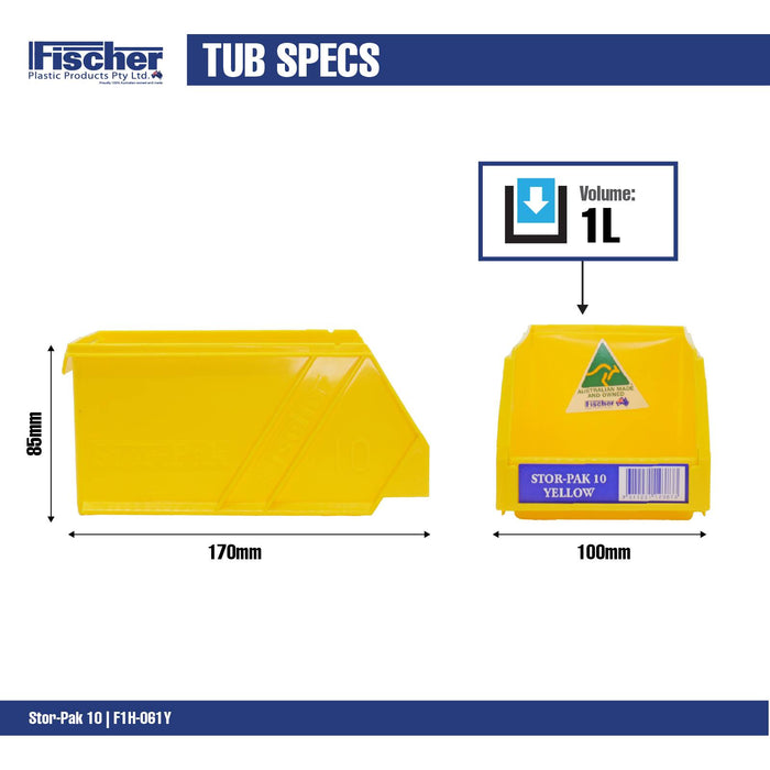 Fischer Yellow 1L Stor Pak