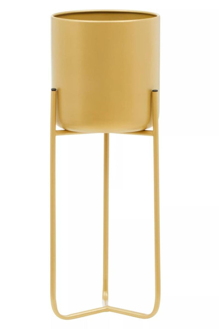 Floor Standing Planter - Gold - Modern Home Interiors