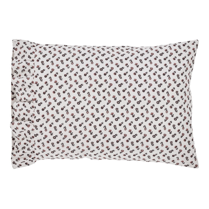 Florette Ruffled Standard Pillow Case - Set of 2 - Primitive Star Quilt Shop