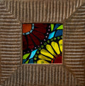 Flower Mosaic Window