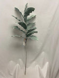 Foam Leaves Spray Light Blue 39''