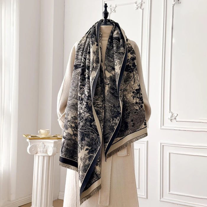 Foresta Pashmina Scarf Black