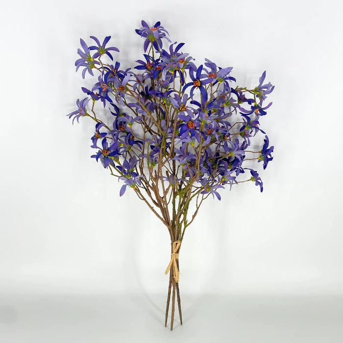Le Fleur Forsythia Bundle Purple 21" - Artificial Flowering Plants Silk
