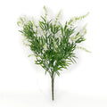 Le Fleur Fresh Touch Podocarpus Bush White 19" - Uncategorized Silk