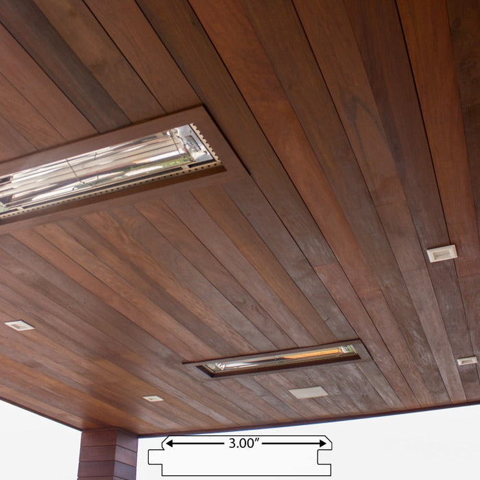 FSC® 1x4 Ipe 45° V-Groove - Advantage Lumber