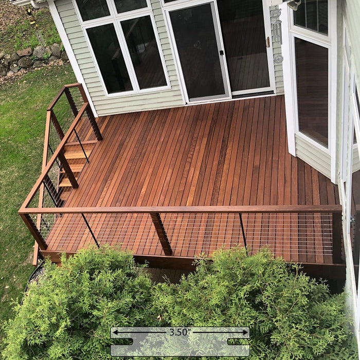 FSC® 1x4 +Plus® Ipe Pre-Grooved - Advantage Lumber