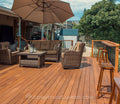 FSC® 1x6 +Plus® Garapa Pre-Grooved - Advantage Lumber