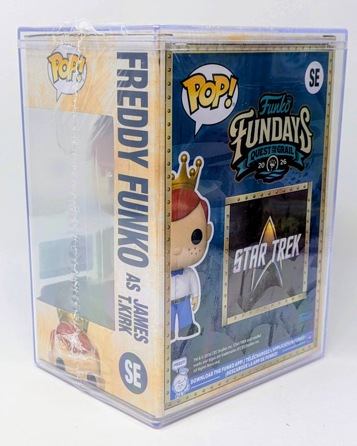 Funko Fundays Online SDCC 2026 Freddy as James T. Kirk #/3000 Star Trek Sealed