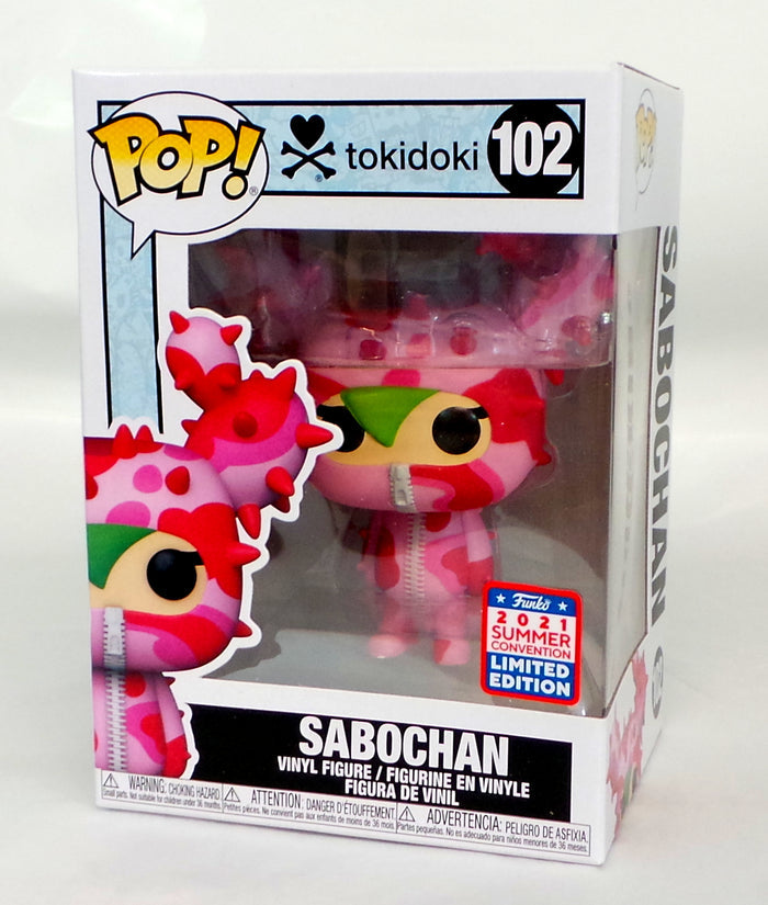 Funko Pop! #102 Sabochan Tokidoki Funkon 2021 Summer Convention Limited Figure