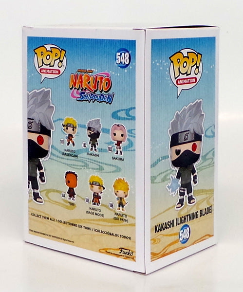Funko Pop! Kakashi (Lightning Blade) #548 Naruto Shippuden Hot Topic Exclusive