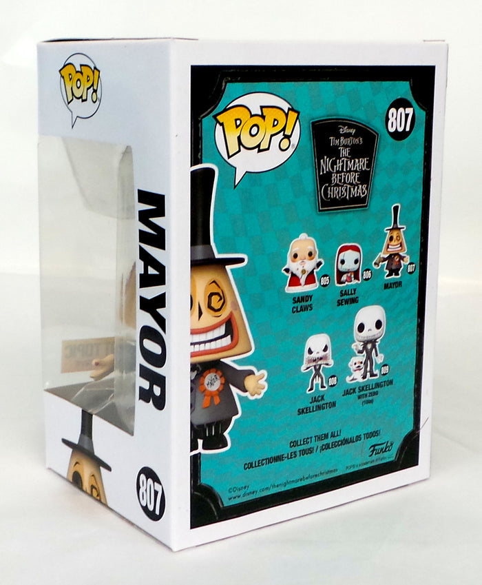 Funko Pop! Nightmare Before Christmas Diamond Mayor Hot Topic Exclusive #807