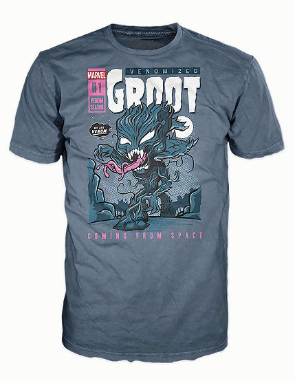 Funko Pop! Tees VENOMIZED GROOT T-Shirt Size XL Hot Topic Exclusive