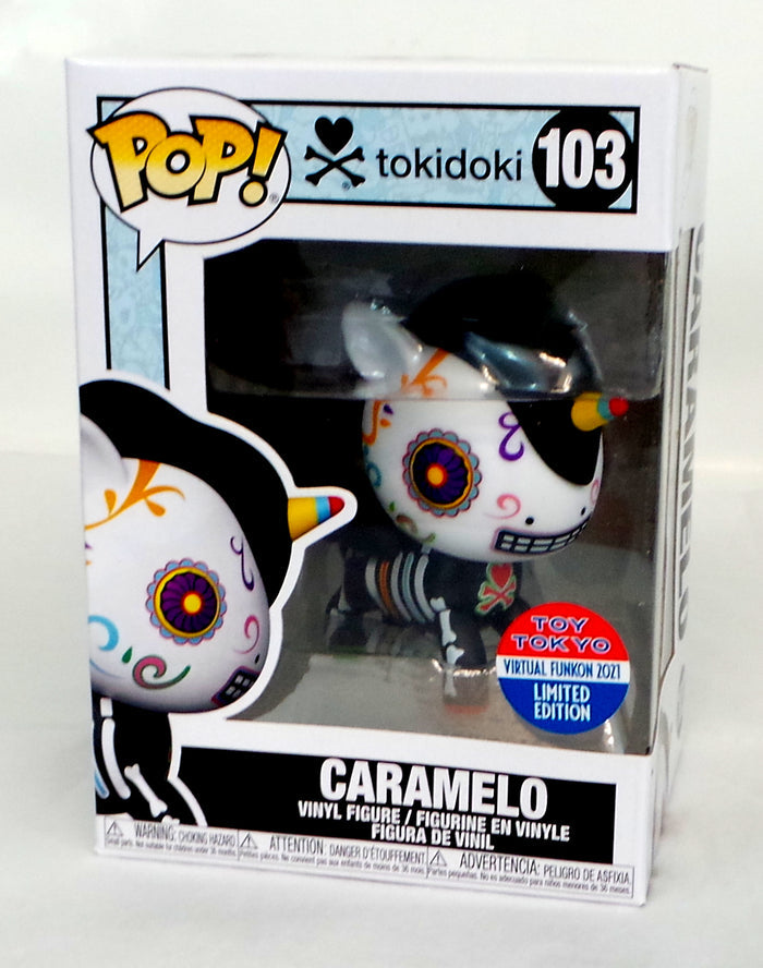 Funko Pop Tokidoki CARAMELO 2021 Toy Tokyo Virtual Con Funkon Exclusive