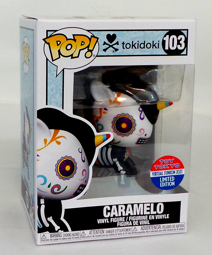 Funko Pop Tokidoki CARAMELO 2021 Toy Tokyo Virtual Con Funkon Exclusive