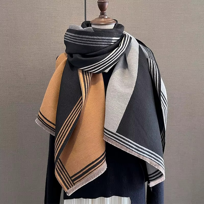 Gerbina Pashmina Scarf Black
