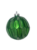 Supreme Glass Ball Ornament Green 4" - Uncategorized Merchandise