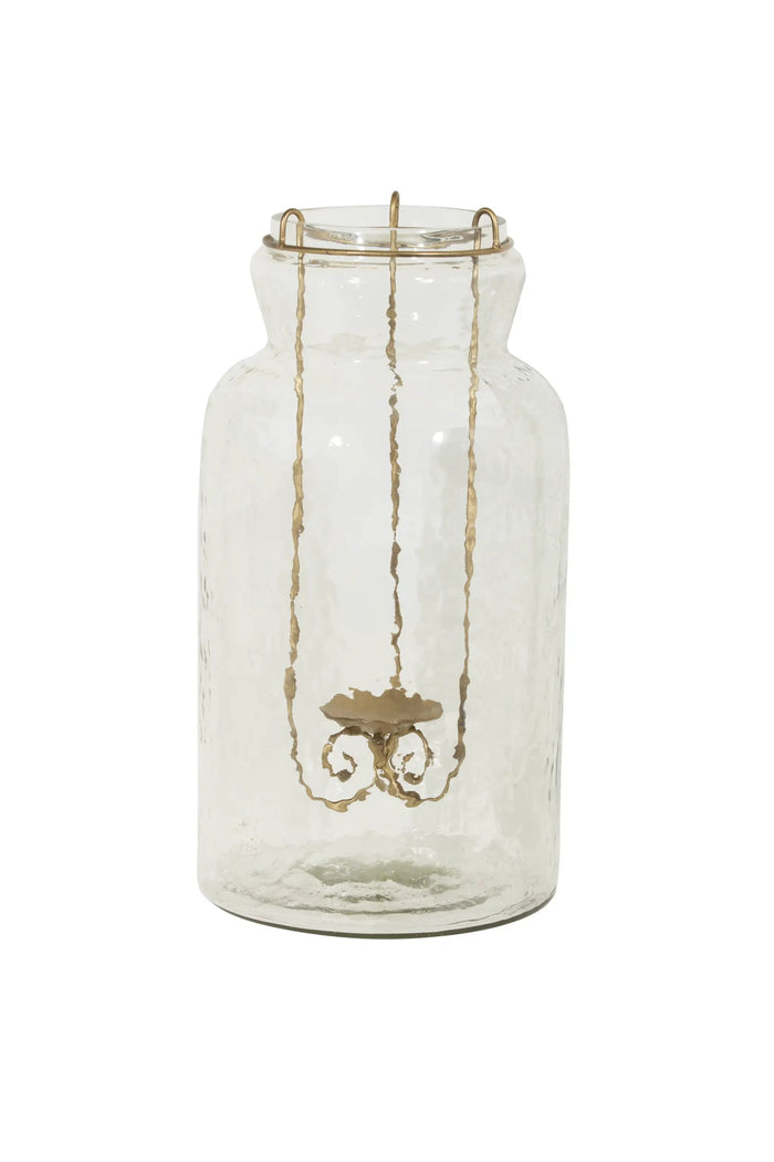 SNK Glass Jar w/ Candle Holder Insert 10" - Candle Holders Merchandise