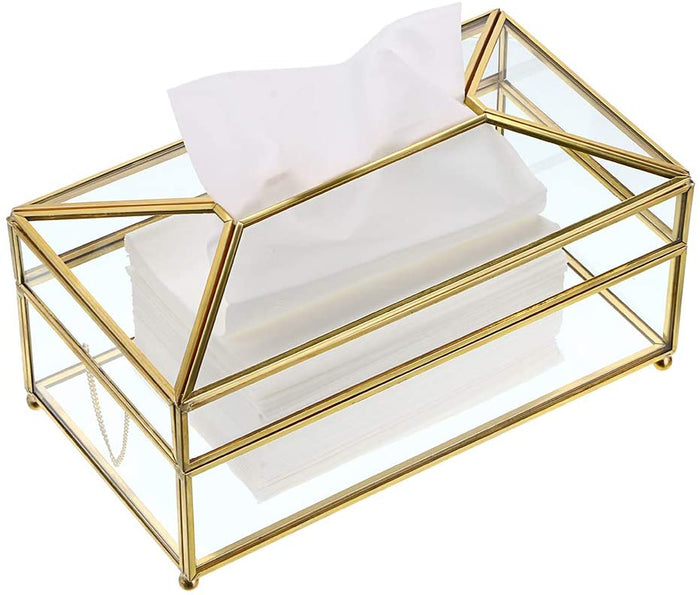 Glass Tissue Box