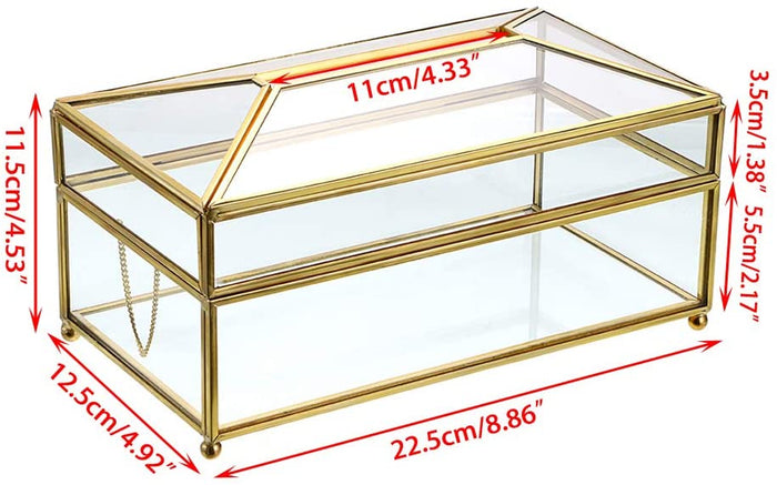 Glass Tissue Box