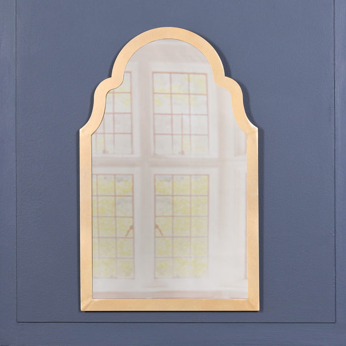 Gold Arch Metal Wall Mirror - Modern Home Interiors