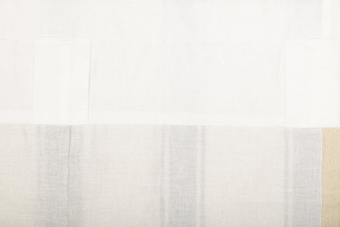 Grace Grain Sack Stripe Lined Swag Curtains Default - Primitive Star Quilt Shop